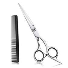 Hair Cutting Scissors 6.5" Stainless Steel Barber Haircut Shears for Men/Woma...