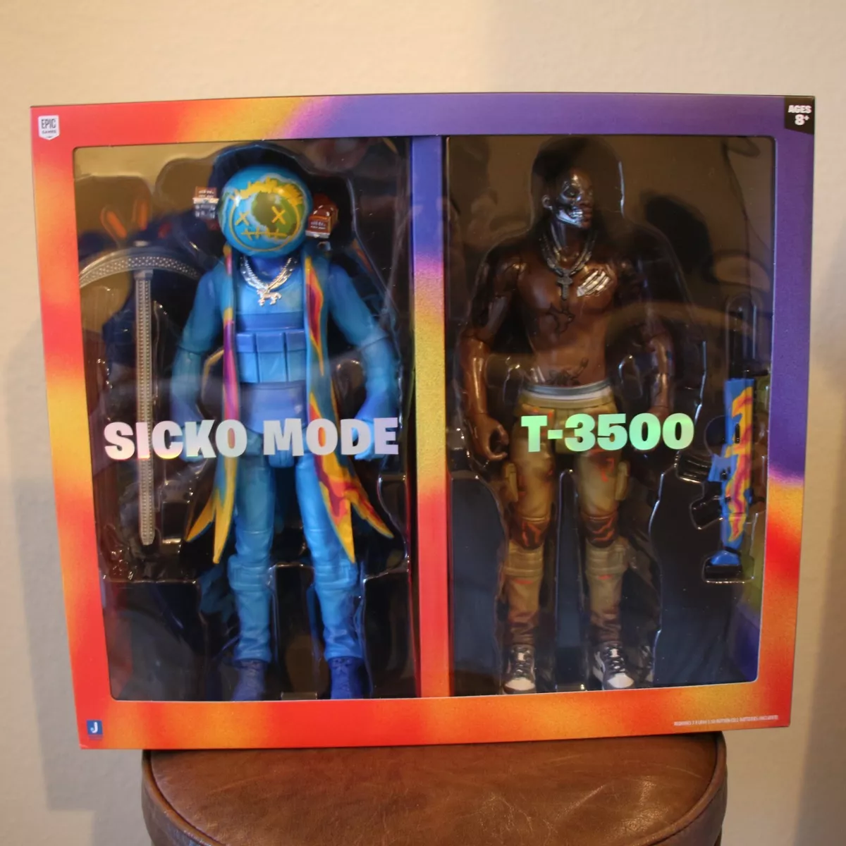 Travis Scott Cactus Jack Fortnite 12 Action Figure Duo Set - US