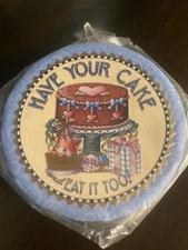 Mary Engelbreit Pooch & Sweetheart Box "Have Your Cake & Eat It Too”