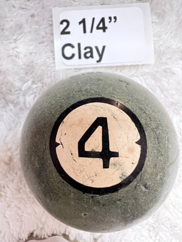 #4 Pool Ball. Antique, Vintage And Current Style Balls. Many To Choose From. - Picture 114 of 353