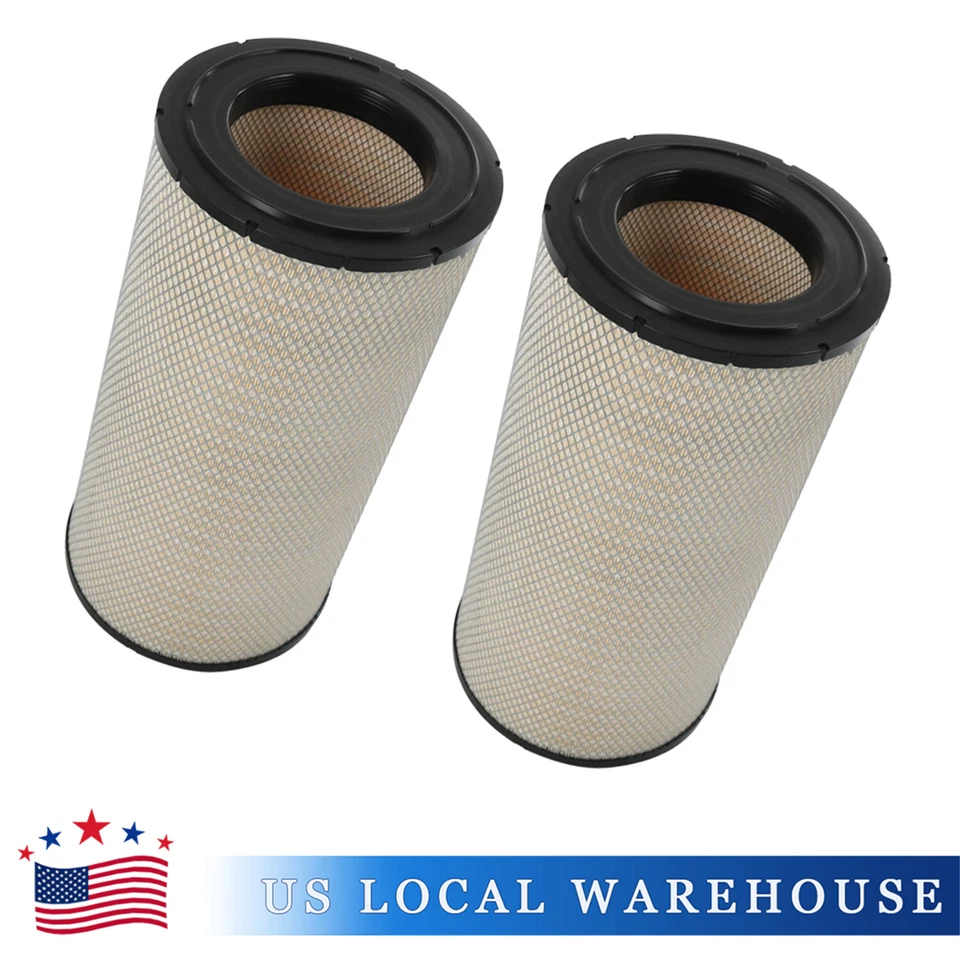 2 X Engine Filter AF25248 For Western Star Peterbilt Kenworth Replaces 46863 - Image 2 of 4