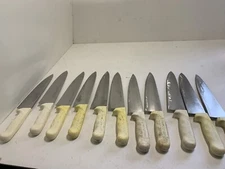 Dexter Russel S145 10 inch Chef's Knife white handle Sani Safe NSF USA