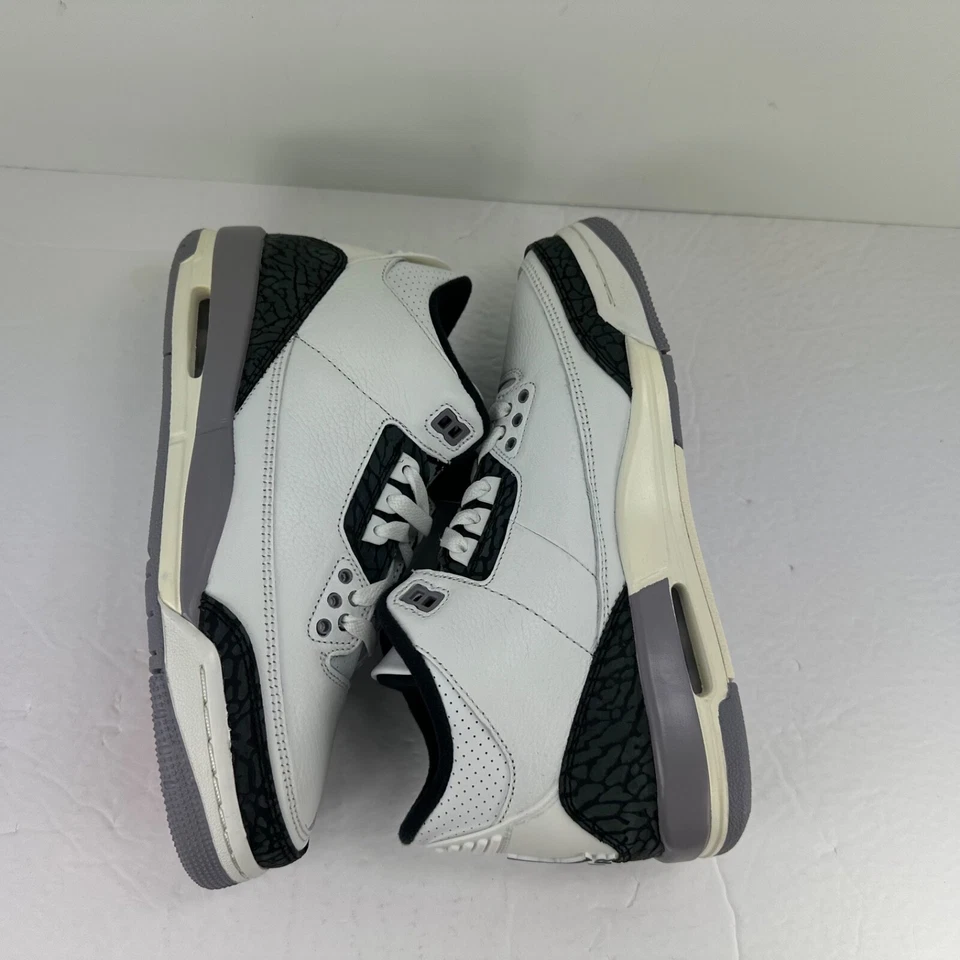 TÊNIS DE BASQUETE AIR JORDAN 3 RETRÔ JUVENIL (GS) #DM0967 106 - Imagem 3 de 4