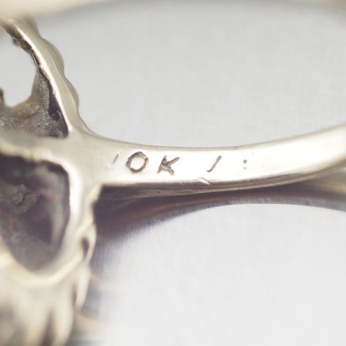 Antiker 10 Karat Black Hills Goldring Größe 4,75 - Bild 8 von 12