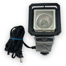 Sunpak Auto Triac 3000 Video Light Vintage Tested