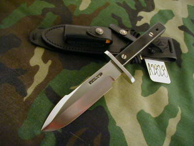 RANDALL KNIFE KNIVES #17-5 1/2'',SS,SSDH,BLACK MICARTA,WT,BS -  #A2828