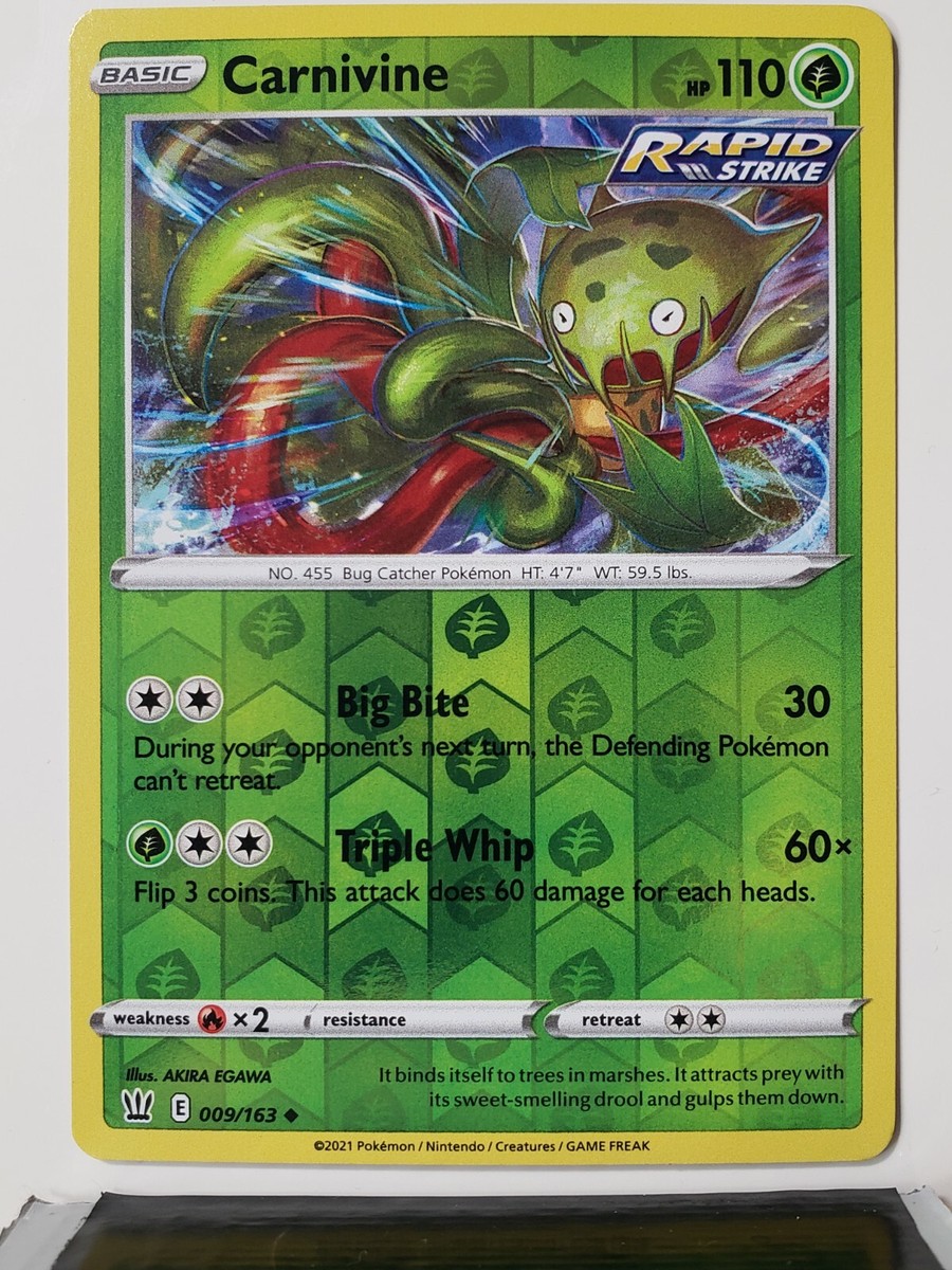 carnivine pokemon card Carnivine | Stellar Crown