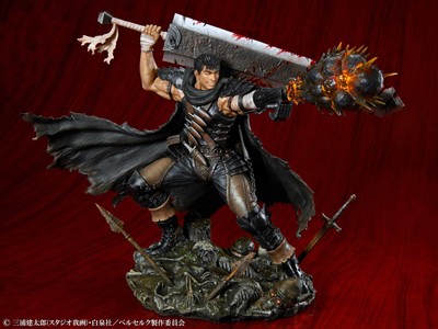 Medicos Entertainment Berserk Guts: Black Swordsman Ver. Figure