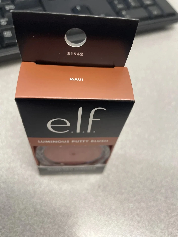 2 PACK e.l.f. Luminous Putty Cream Blush MAUI Argan Oil VEGAN 0.35oz 10g New - Image 2 of 2