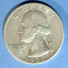 1937-D Washington Quarter XF Condition but you grade it