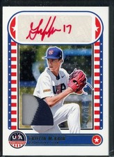 2025 Panini USA Stars & Stripes Griffin McKain Patch Auto /25