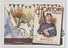 2011 Topps Allen & Ginter's Hometown Heroes Ryan Braun #HH10 0j6