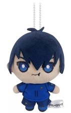Key chain Kiyoshiichi Mogumogu stuffed toy eating tour "Blue Rock"