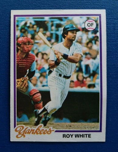 1978 Topps Baseball #16 Roy White - New York Yankees - EX-MT