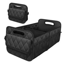 Car Trunk Organizer for SUV, Car Organizers and Storage with Medium Black