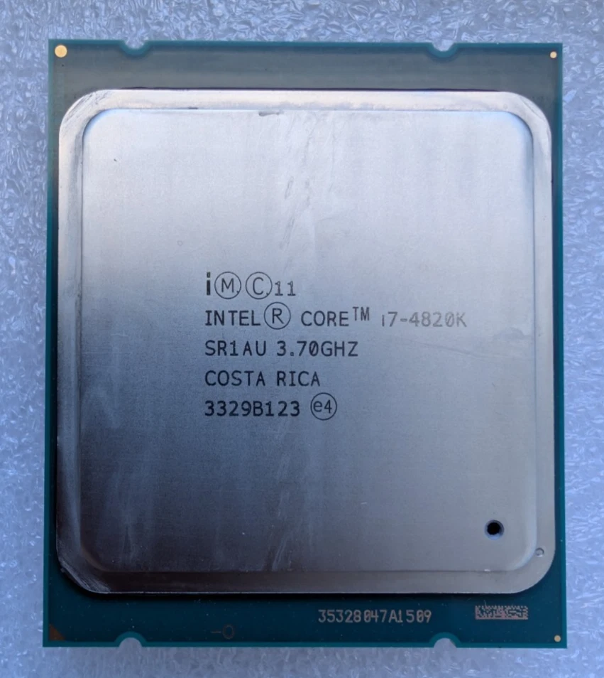 Intel Core i7-4820K Processor Model Computer Processors (CPUs) for