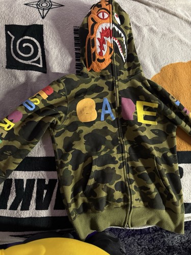 Bape shark wide zip - Gem Bape shark wide zip - Gem