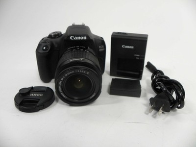 Canon EOS 2000D 24.1mp Digital SLR w/EF-S 18-55 III Shutter Ct. 15,396