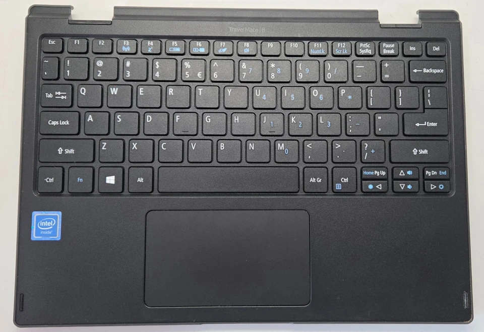 Reposamanos/montaje de estuche superior con trackpad/touchpad Acer TravelMate B118 para portátil Foto 2 de 2