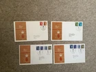 4 x New  Definitives Northern Ireland Post Office First Day Cover & insert
