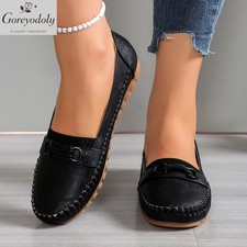 Women  s Slip On Loafers Comfortable Flat Shoes Lightweight Casual Walking