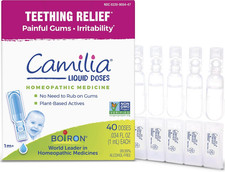 Camilia Teething Drops for Daytime and Nighttime Relief of Painful or Swollen Gu