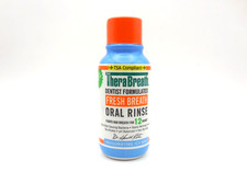 TheraBreath Dentist Formulated Fresh Breath Oral Rinse ICY MINT 3 fl oz SEALED