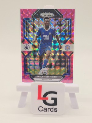2022-23 Panini Prizm Premier League - Wilfred Ndidi #93 Pink Mosaic Prizm