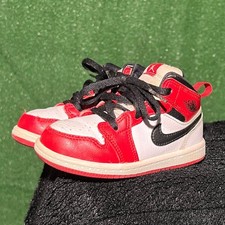 Nike Air Jordan 1 Mid TD 'Chicago Red' 2020 Toddler Shoes