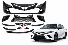 Front Bumper Primed Grille Assembly For 2018-2020 Toyota Camry