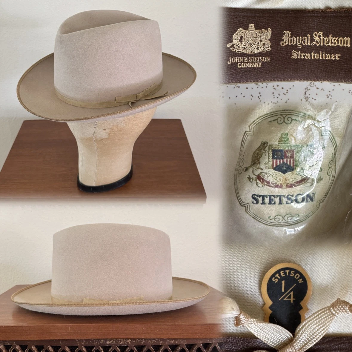 Stetson Original 1950s Vintage Hats for Men for sale | eBay