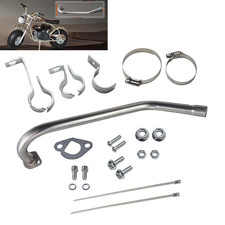 Exhaust Header Pipe for Predator 196cc 212cc GX160 GX200 Tillotson 212 Go Kart