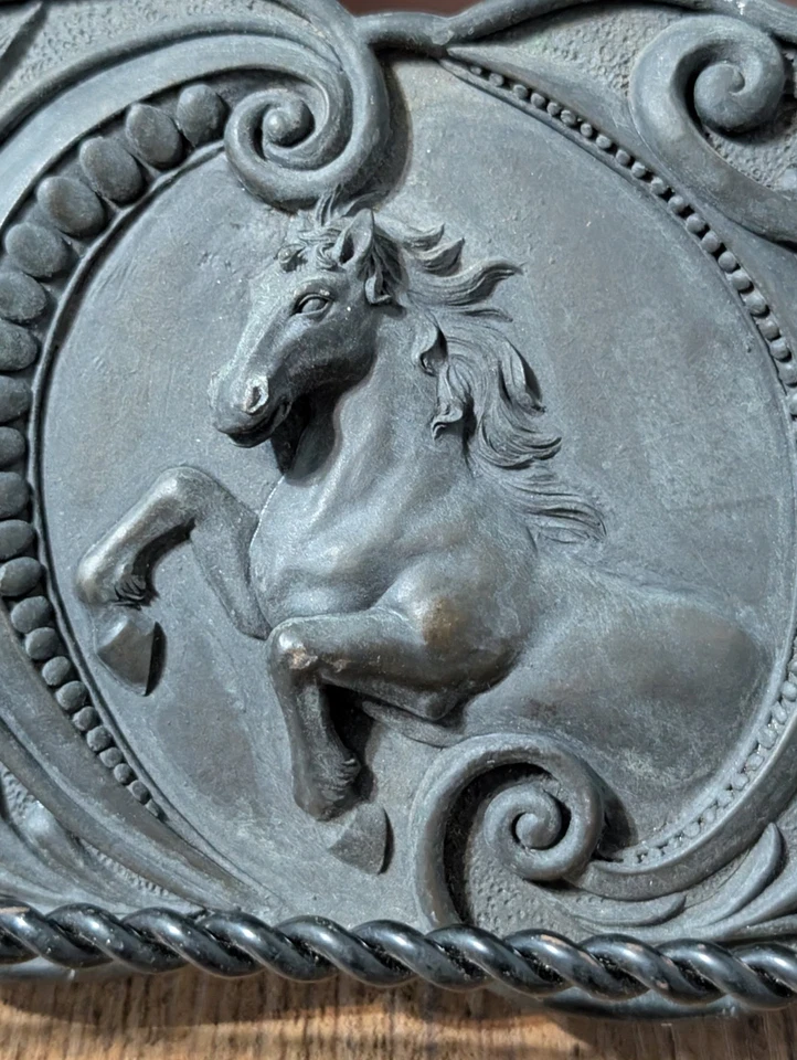 Juego de 3 placas de pared con hebilla de cinturón para interiores de hogar Foto 2 de 4