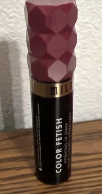 NEW MILANI Color Fetish Hydrating Lip Stain 110 MAUVE MENTALITY Full Size 0.17oz
