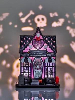 NEW Bath & Body Works Halloween Sweet Shop WALLFLOWER NIGHTLIGHT + Projector