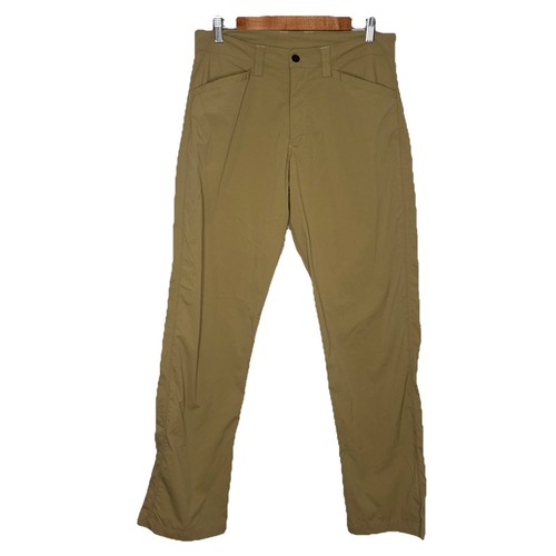 Goruck Men's Beige Hulk Simple Lightweight ToughDry Nylon Pants Size 32x34