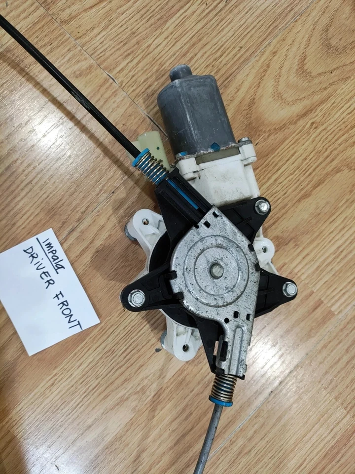 2006-2013 Chevrolet Impala FRONT driver Side Door Window Regulator w Motor OEM - Image 3 of 4