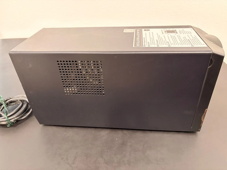 APC Smart-UPS C 1000 SMC1000 1000 ВА 600 Вт ЖК-дисплей башня ИБП с кабелем и аккумулятором - Изображение 4 из 4