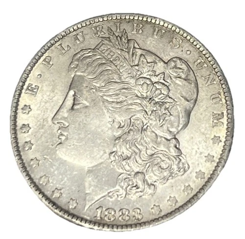 1883 O Morgan Dollar High Au