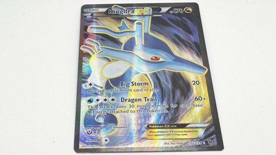 2016 Kingdra EX (Full Art) 122/124 XY Fates Collide Holo | eBay