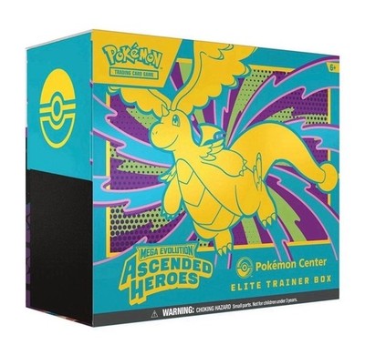 CONFIRMED PRESALE Ascended Heroes Pokemon Center Elite Trainer Box (ETB
