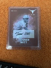 Tanner Witt 2024 Onit Athlete Texas Longhorns Baseball Autograph /100