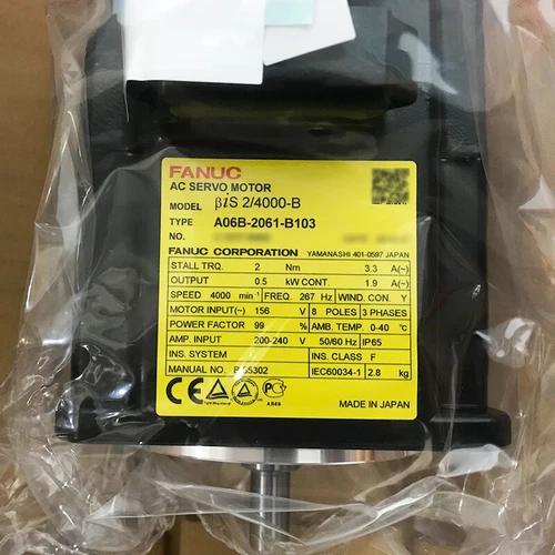 FANUC A06B-0061-B103 One New Servo Motor A06B0061B103 In Box Expedited Shipping - Picture 2 of 6