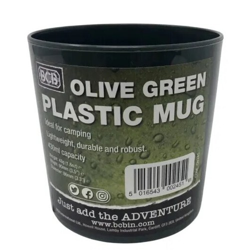 Solid Plastic Mug - Perfect for outdoor adventure, camping, Festival, Hiking - Picture 3 of 4