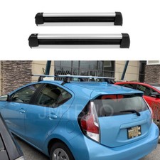 For Toyota Prius Ski Snowboard Top Roof Rack Carrier Cross Bars Aluminum w/ Lock