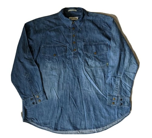orvis denim chore jacket