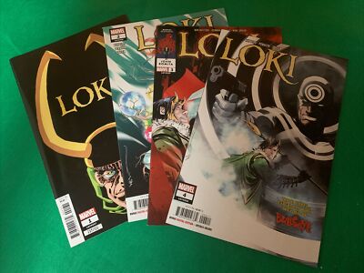 Marvel Comics Loki (2023) #1-4  Dan Waters complete series