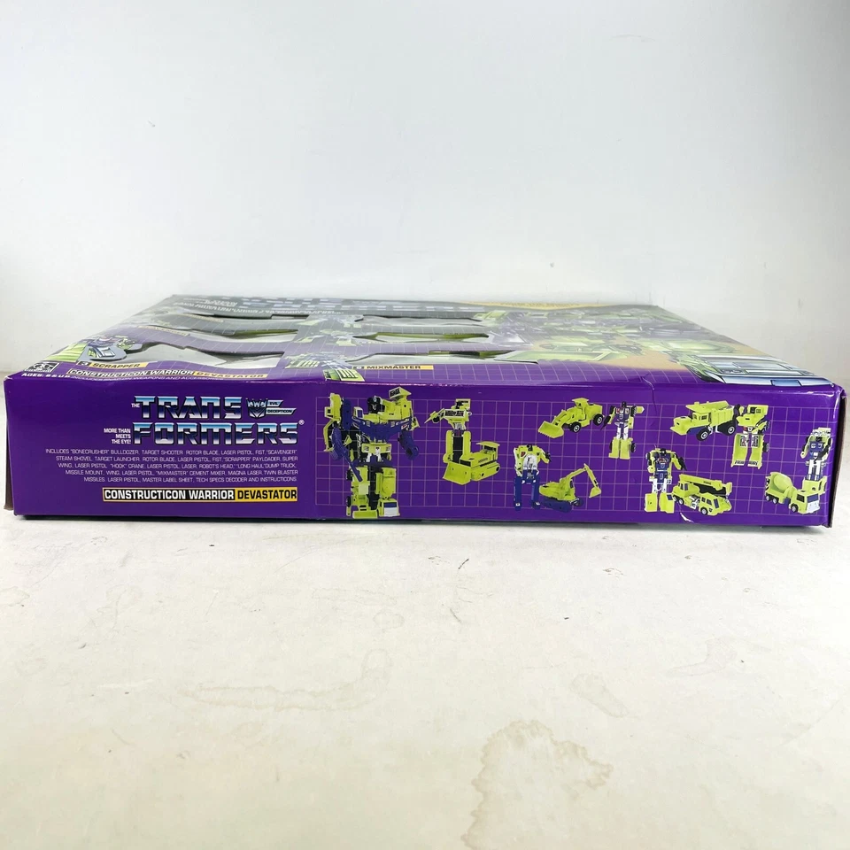 Transformers G1 Constructicon Devastator Transforming Toy Figures Re-Issue Ver. - Image 4 of 4