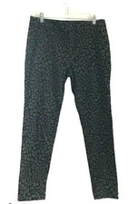 Sanctuary Womens Skinny Slim Pants Multicolor Brown Leopard Print Stretch 29