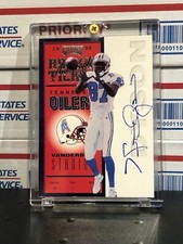 1998 Playoff Contenders ROOKIE TICKET AUTO #99 Kevin Dyson AU/500